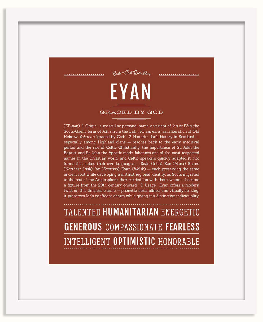 Frame Options | Bordeaux | White Frame, Matted