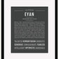 Frame Options | Charcoal Gray | Black Frame, Matted