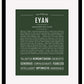 Frame Options | Deep Forest | Black Frame, Matted
