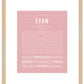 Frame Options | Dusty Rose | Maple Frame, Matted