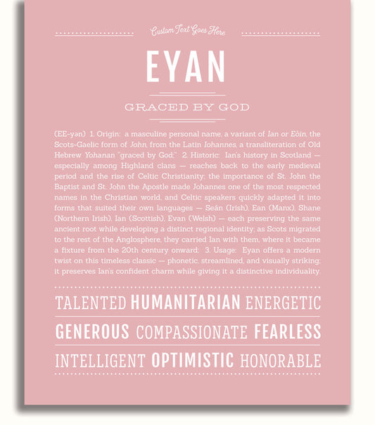 Frame Options | Dusty Rose | No Frame