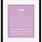 Frame Options | Lilac | Black Frame, Matted