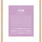Frame Options | Lilac | Maple Frame, Matted