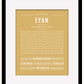 Frame Options | Matte Gold | Black Frame, Matted