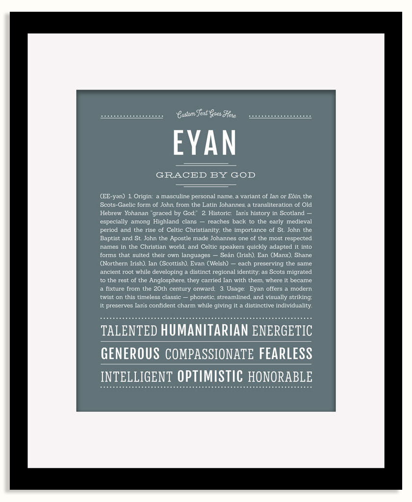 Frame Options | Night Rendezvous | Black Frame, Matted