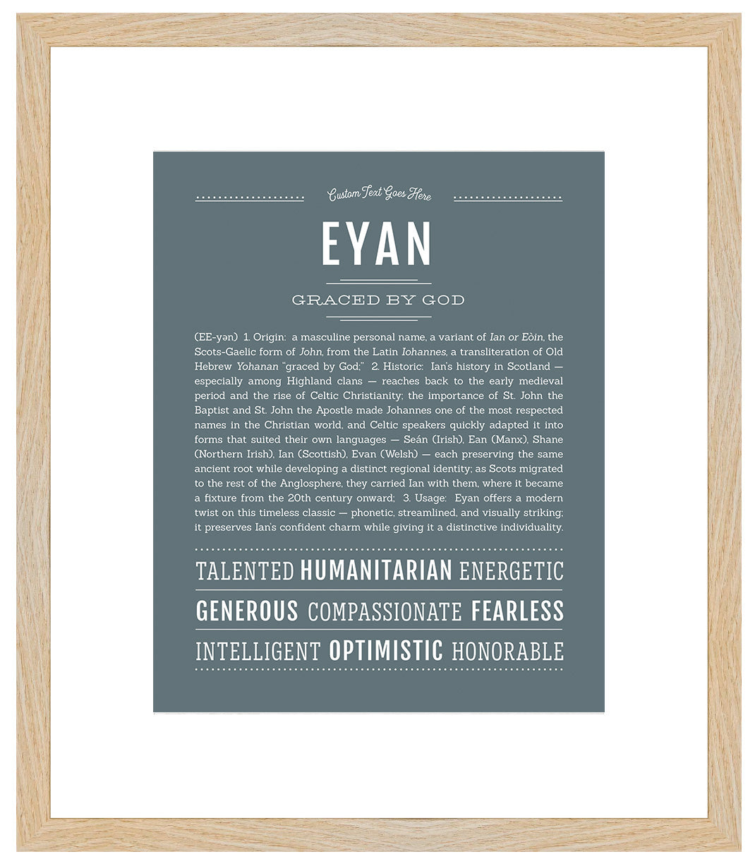 Frame Options | Night Rendezvous | Maple Frame, Matted