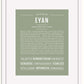Frame Options | Sage | White Frame, Matted