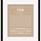 Frame Options | Tan | Black Frame, Matted