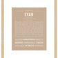 Frame Options | Tan | Maple Frame, Matted