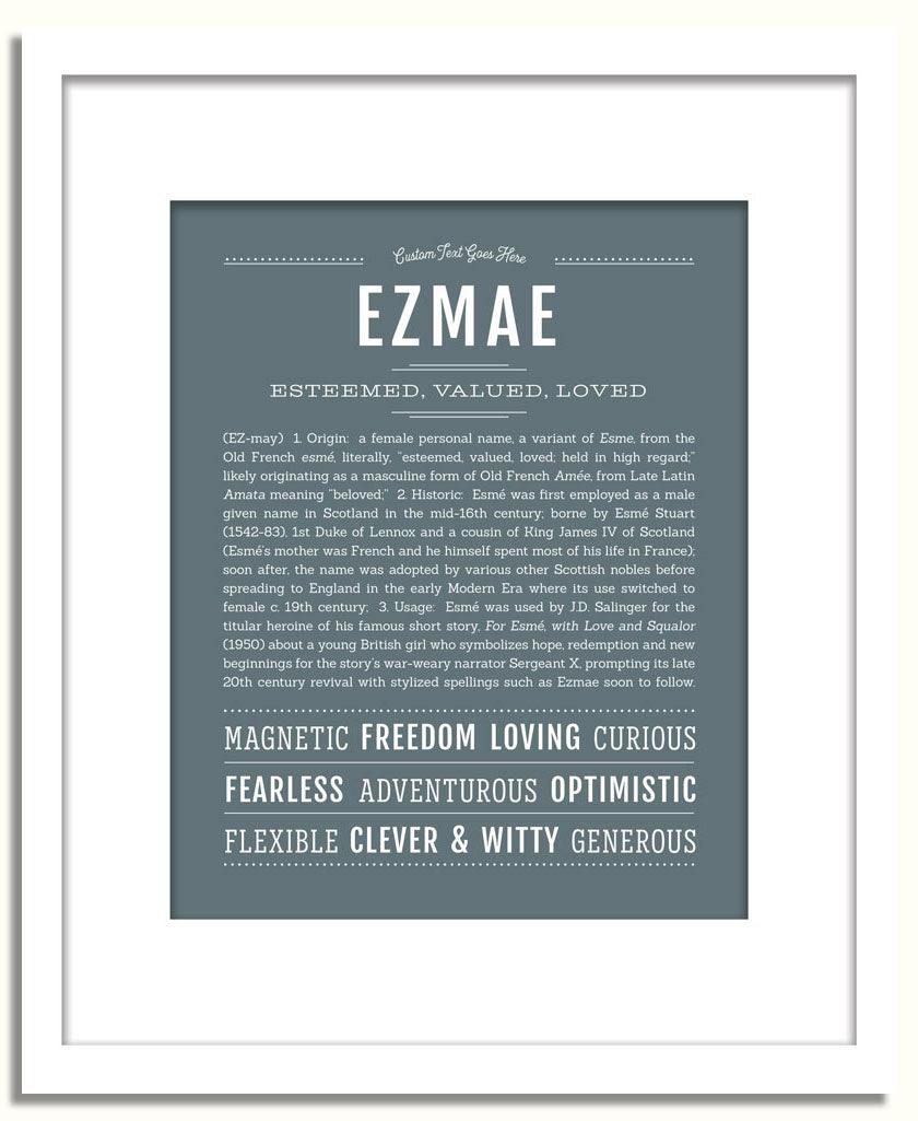 Frame Options | Night Rendezvous | White Frame, Matted