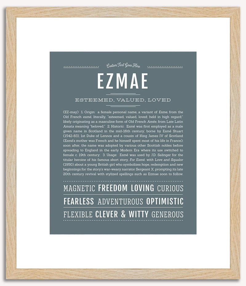 Ezmae | Name Art Print