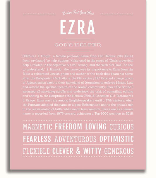 Frame Options | Dusty Rose | No Frame