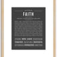 Faith | Name Art Print