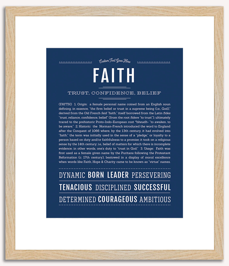 Faith | Name Art Print