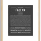 Fallyn | Name Art Print