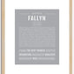 Fallyn | Name Art Print