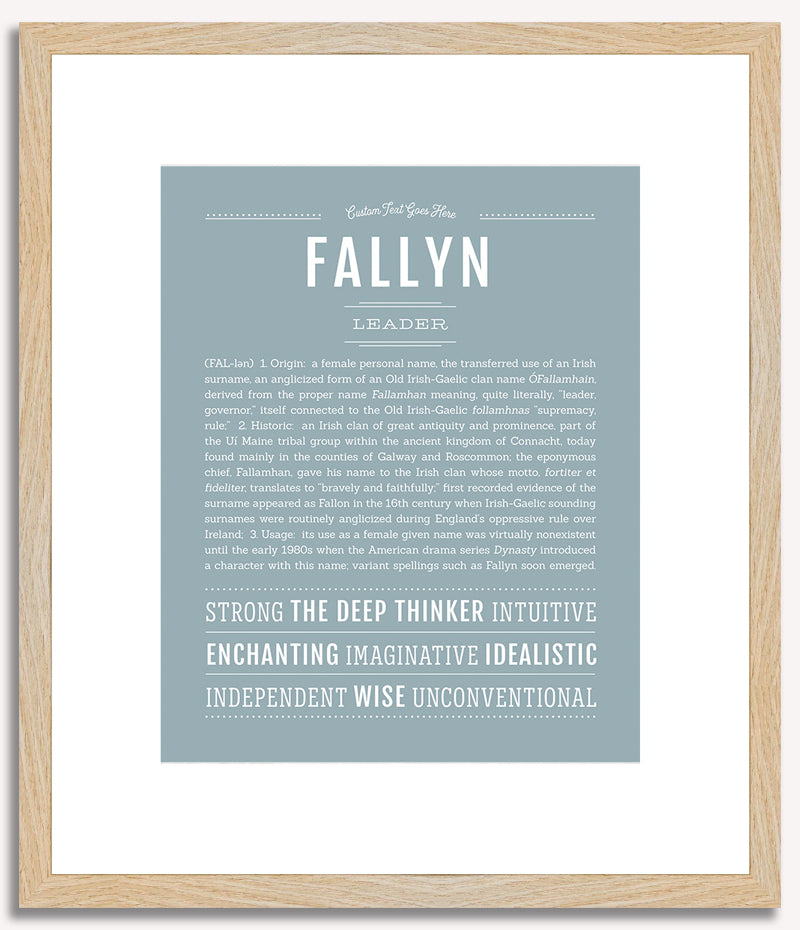 Fallyn | Name Art Print