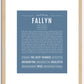 Fallyn | Name Art Print