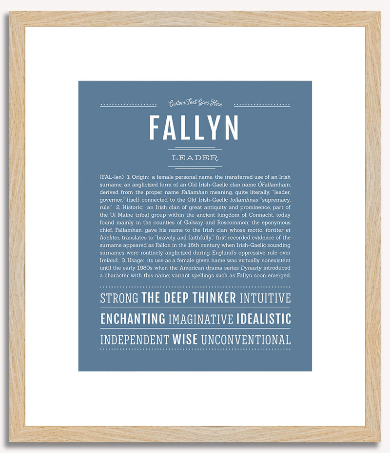 Fallyn | Name Art Print