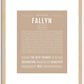 Fallyn | Name Art Print