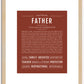 Father | Name Art Print