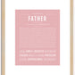 Father | Name Art Print