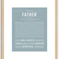 Father | Name Art Print