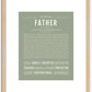 Father | Name Art Print