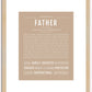 Father | Name Art Print