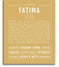 Fatima | Name Art Print – Name Stories