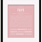 Frame Options | Dusty Rose | Black Frame, Matted