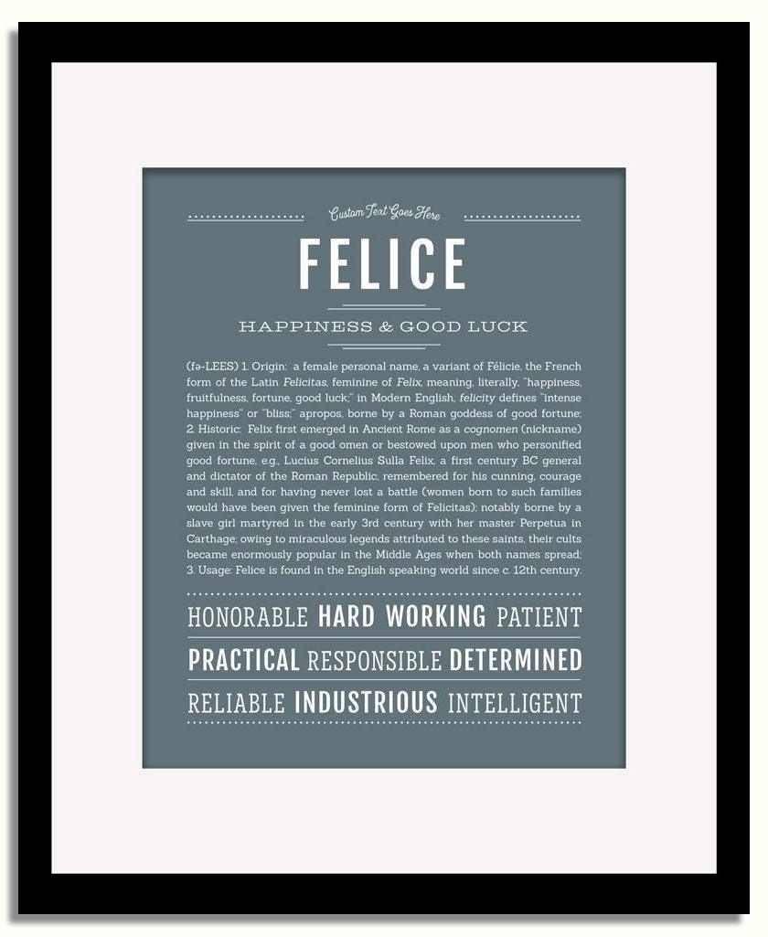 Frame Options | Night Rendezvous | Black Frame, Matted