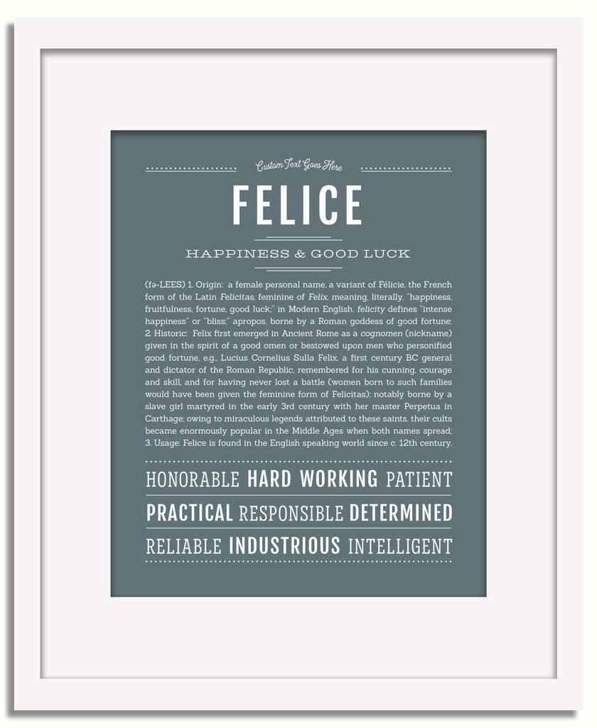 Frame Options | Night Rendezvous | White Frame, Matted