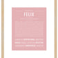 Frame Options | Dusty Rose | Maple Frame, Matted