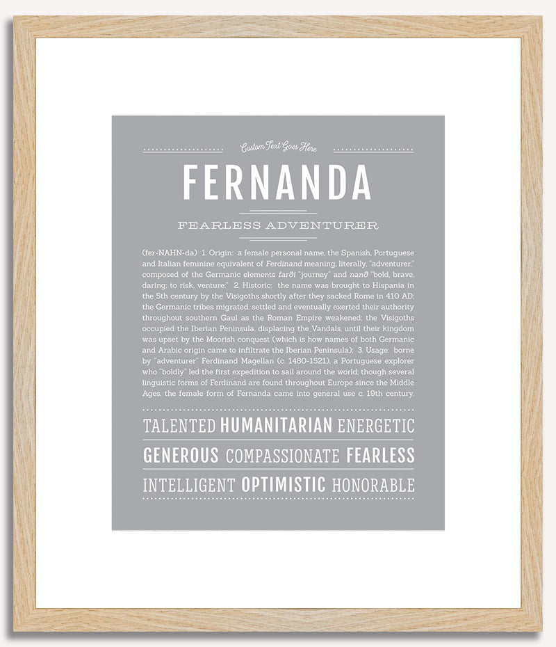 Fernanda | Name Art Print