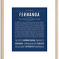 Fernanda | Name Art Print