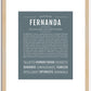 Fernanda | Name Art Print