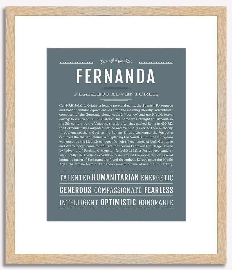 Fernanda | Name Art Print