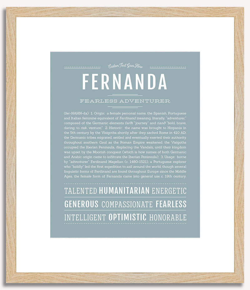 Fernanda | Name Art Print