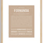 Fernanda | Name Art Print