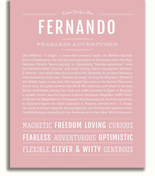 Frame Options | Dusty Rose | No Frame