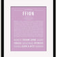 Frame Options | Lilac | Black Frame, Matted