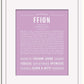 Frame Options | Lilac | White Frame, Matted