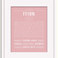 Frame Options | Dusty Rose | White Frame, Matted