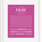 Frame Options | Dark Pink | White Frame, Matted