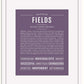 Frame Options | Deep Purple | White Frame, Matted