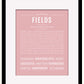 Frame Options | Dusty Rose | Black Frame, Matted