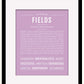 Frame Options | Lilac | Black Frame, Matted