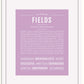 Frame Options | Lilac | White Frame, Matted