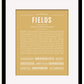 Frame Options | Matte Gold | Black Frame, Matted